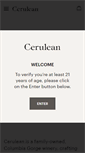 Mobile Screenshot of ceruleanwine.com